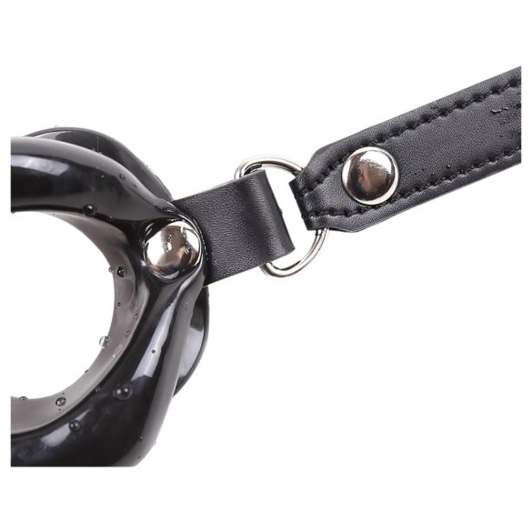 Latetobed - φίμωτρο στόματος σιλικόνης - μαύρο