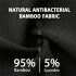 Adalet Natura Super - Μαύρο εσώρουχο περιόδου - L