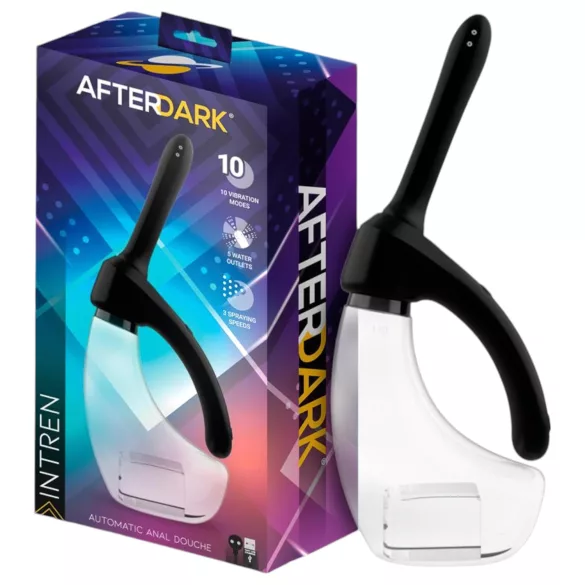 Afterdark - αυτόματος δονητής πρωκτικού καθαρισμού με δόνηση - διαφανές
