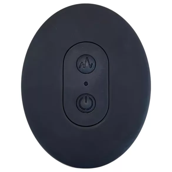 AfterDark - δονητής προστάτη - αδιάβροχος σιλικόνη - μαύρο