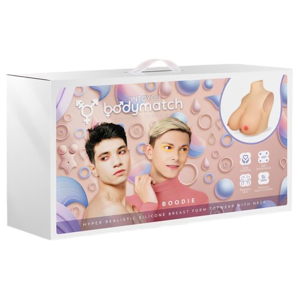 INTOYOU - στήθος προσαρμοζόμενο ρεαλιστικό - φυσικό χρώμα
