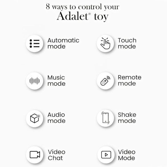 Adalet Gently - δονητής σημείου G & προστάτη - έξυπνος - μωβ