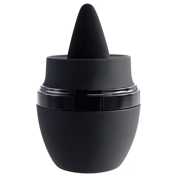 Evolved - δονητής γλώσσας επαναφορτιζόμενος - μαύρος