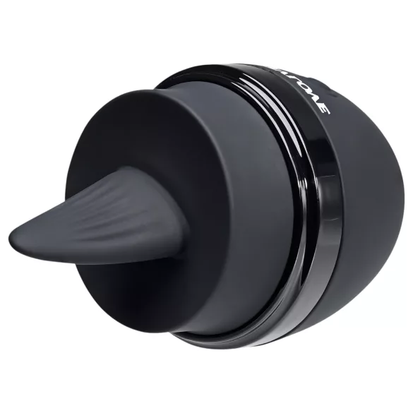 Evolved - δονητής γλώσσας επαναφορτιζόμενος - μαύρος