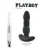 Playboy - Επαναφορτιζόμενος Δονητής Πρωκτού (Μαύρο)