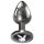 Playboy Tux - πρωκτικό plug - μικρό (ασήμι)