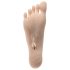 Zero Tolerance - ομοίωμα πόδι με αιδοίο - σιλικόνη φυσικό χρώμα