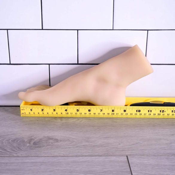 Zero Tolerance - ομοίωμα πόδι με αιδοίο - σιλικόνη φυσικό χρώμα