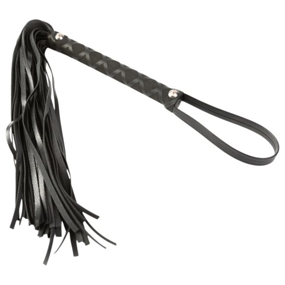 Sei Mio - μαστίγιο BDSM - δερμάτινο - μαύρο