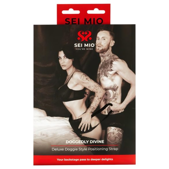 Sei Mio - μαξιλάρι doggy style - στήριγμα θέσης - μαύρο