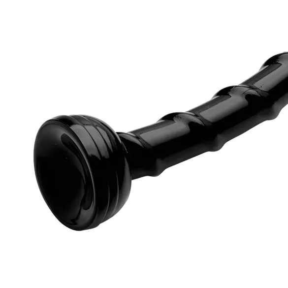 Hosed - λεπτό πρωκτικό dildo σπιράλ - μαύρο, 18 εκ