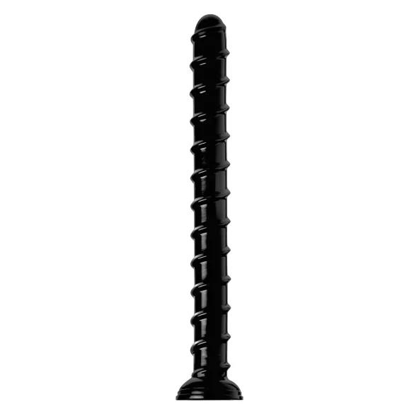 Hosed Swirl Tchick - πρωκτικό ομοίωμα φιδιού - 18cm - μαύρο
