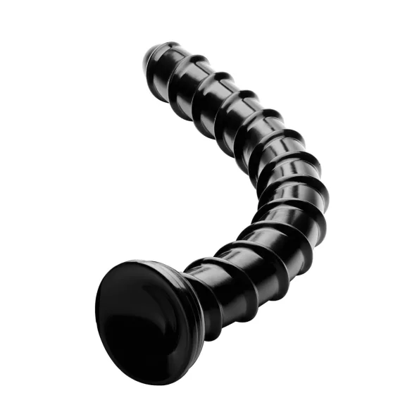 Hosed Swirl Tchick - πρωκτικό ομοίωμα φιδιού - 18cm - μαύρο