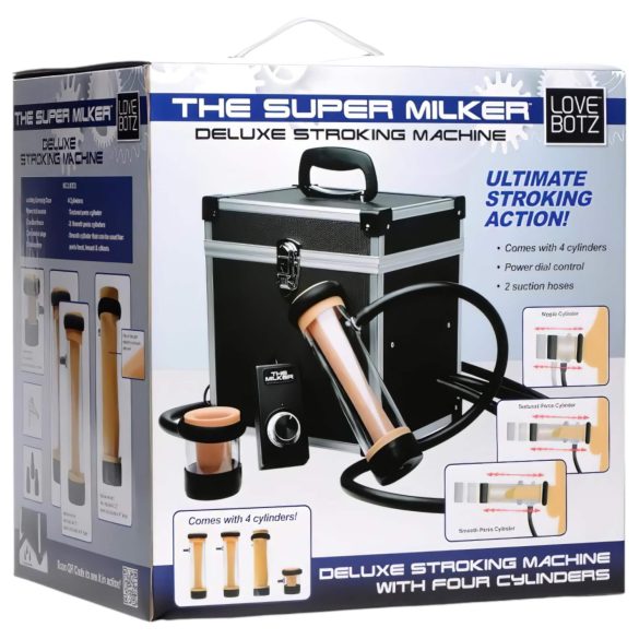 The Super Milker - αυτόματος deluxe αυνανιστής (μαύρο)