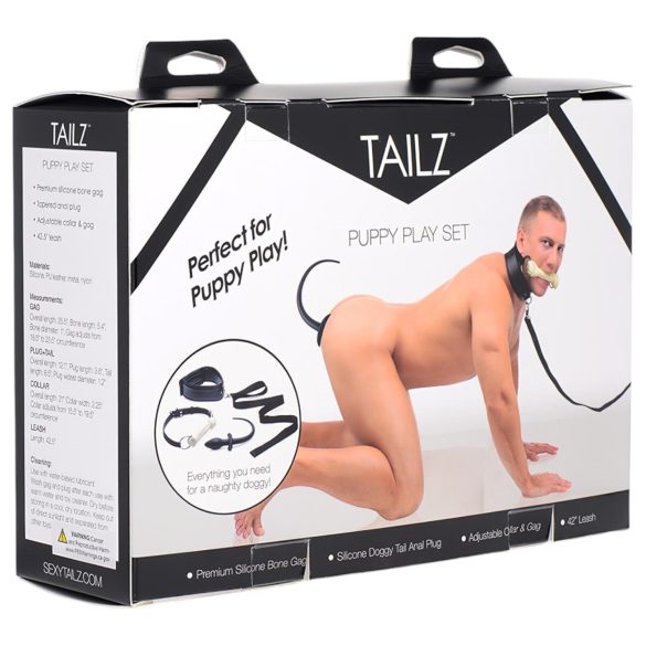 TAILZ Puppy Player Set - σετ δονητών πρωκτού (4 τεμάχια)