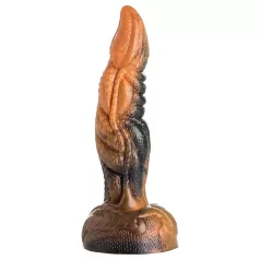   Creature Cocks Ravager - δονητής σιλικόνης με υφή - 20cm - πορτοκαλί