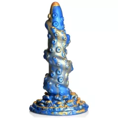   Creature Cocks Kraken - ομοίωμα πέους σπιράλ χταπόδι - 21cm χρυσό-μπλε