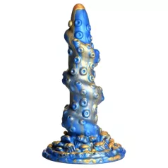   Creature Cocks Kraken - ομοίωμα πέους σπιράλ χταπόδι - 21cm χρυσό-μπλε