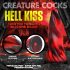 Creature Cocks Hell Kiss - Στρέβλωτο Σιλικόνης Δονητής - 19εκ (Κόκκινο)
