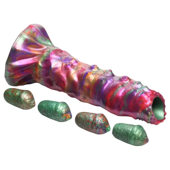 Creature Cocks Larva - οβιποζιτόρ εξωγήινο ομοίωμα πέους - σιλικόνη ουράνιο τόξο