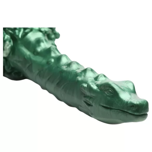Creature Cocks Cockness Monster - δονητής σιλικόνης - πράσινο