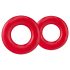 Stay Hard - σετ δαχτυλίδια πέους - κόκκινο