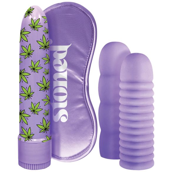 Σέτ Δονητών Stoner Bonga Bunga (4 τεμάχια) - Μωβ