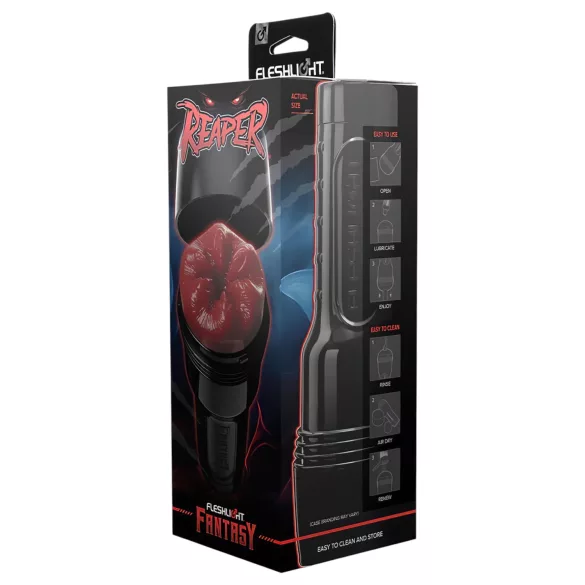 Fleshlight Fantasy Reaper - φανταστικό τεχνητό αιδοίο/μαστουρμπέιτορ (κόκκινο)