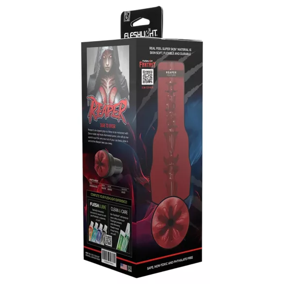 Fleshlight Fantasy Reaper - φανταστικό τεχνητό αιδοίο/μαστουρμπέιτορ (κόκκινο)