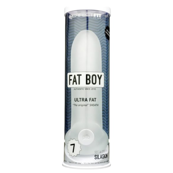Fat Boy Original Ultra Fat - κάλυμμα πέους (19cm) - λευκό