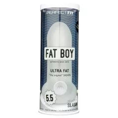   Perfect Fit - Fat Boy Original Ultra Fat - προέκταση πέους (15 εκ., λευκό)