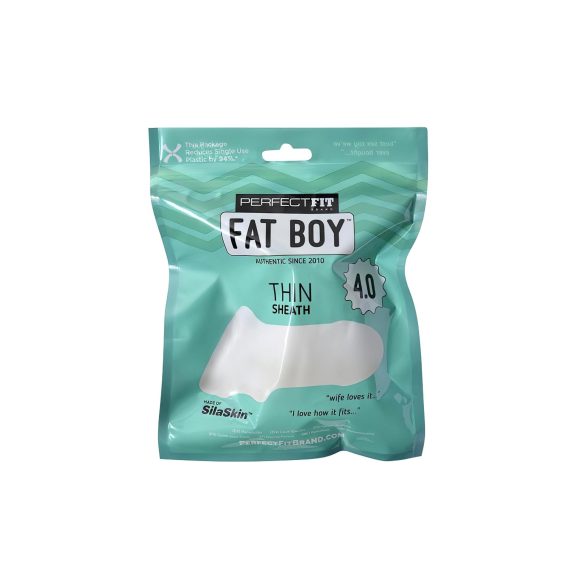Fat Boy Thin - κάλυμμα πέους - λεπτό - λευκό 10cm