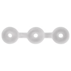   Perfect Fit Triple - δαχτυλίδι πέους τριπλό - λευκό