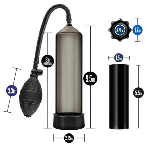 Quickie Kit - αντλία πέους σετ - παχύς - 4 τεμάχια