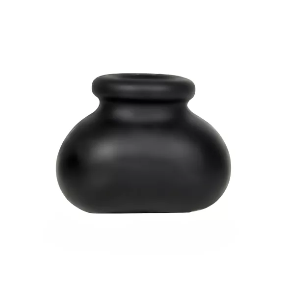 Perfect Fit - δαχτυλίδι όσχεου & διαστολέας - σιλικόνη μαύρο