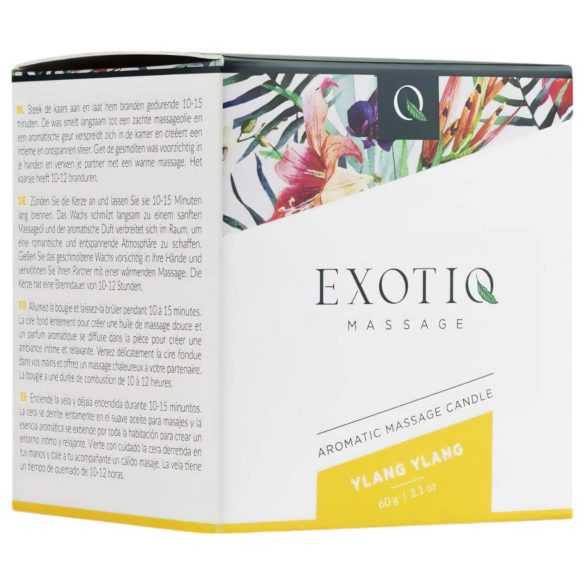 Exotiq - αρωματικό κερί μασάζ - ylang ylang - 60g