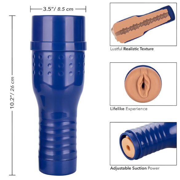 Private - Alexa Tomas τεχνητός κόλπος (φυσικό-μπλε)