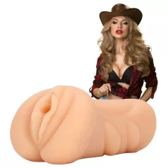   S-Line Cowgirl - ρεαλιστικός τεχνητός κόλπος (στο χρώμα του δέρματος)