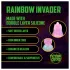 Ouch! Rainbow Invader - δονητής φαντασίας από σιλικόνη (ουράνιο τόξο)
