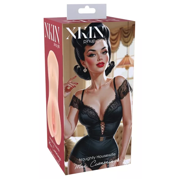 XKIN MRS Cummings - ρεαλιστικός ανδρικός αιδοίο-μαστουρμπέιτορ (σε φυσικό χρώμα)
