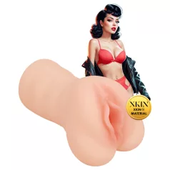   XKIN Greaser Girl Misty - ρεαλιστικός κολπικός ανδρικός αυνανιστής (φυσικό χρώμα)