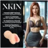 XKIN Amber Blowfiled - ρεαλιστικός ανδρικός αυνανιστής σιλικόνης (φυσικό χρώμα)