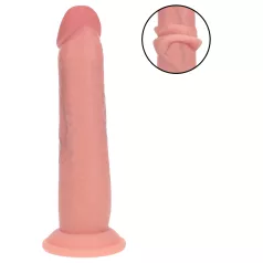   RealRock - ρεαλιστικό διπλής πυκνότητας dildo (στο χρώμα του δέρματος) - 20,5 cm