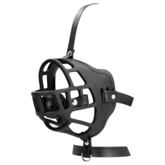   Ouch! - σέξι φίμωτρο με εσωτερική μπάρα στόματος - μαύρο