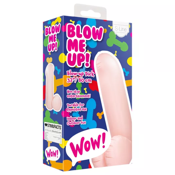 S-Line - Blow Me Up - φουσκωτό μπαλόνι πέους (80 cm)