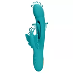   Loveline - δονητής πεταλούδα με γλώσσα - τούρκουαζ