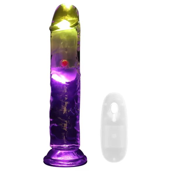 REALROCK - δονητής με LED - 15cm