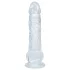 RealRock - ρεαλιστικό dildo με όρχεις (διάφανο) - 12,7 εκ.