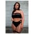 Le Désir Plus Size - Σετ Εσωρούχων 3 Τεμ. - Μαύρο (XL-4XL)