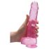 REALROCK - Διαφανές ρεαλιστικό ομοίωμα - Ροζ (22cm)